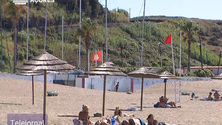 Imagem de Poluição obriga ao encerramento de praia na Terceira (Vídeo)