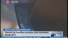 Câmara do Funchal recolheu sete toneladas de radiografias desde 2011 (Vídeo)