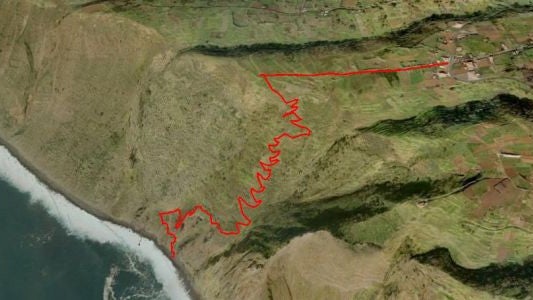 Imagem de Piloto de drone resgatado pela GNR na Ponta do Pargo