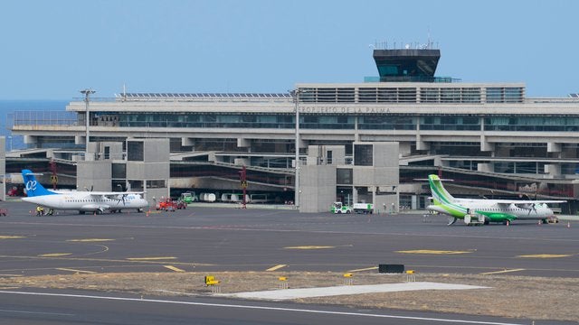 Imagem de Aeroporto de La Palma encerrado