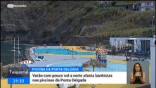 Imagem de Piscina da Ponta Delgada com pouca procura (vídeo)