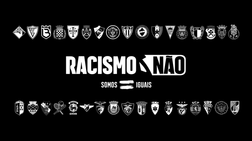 Futebol profissional português unido contra a discriminação racial