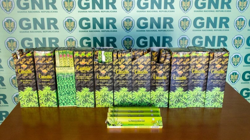 GNR apreende 227 caixas de incenso com substâncias de cannabis