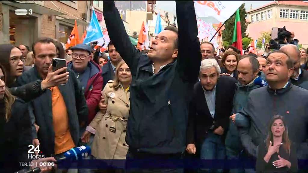 Legislativas. Montenegro criticou perguntas dos jornalistas