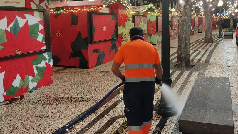 Funchal já está a preparar os espaços públicos para a noite do Mercado