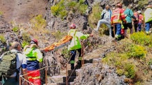Imagem de Turista socorrido no Pico do Arieiro