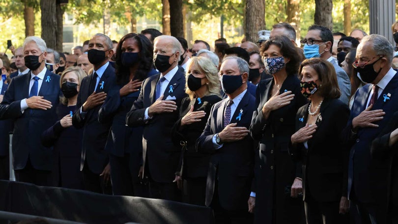 11 de setembro: Minuto de silêncio marca abertura da cerimónia