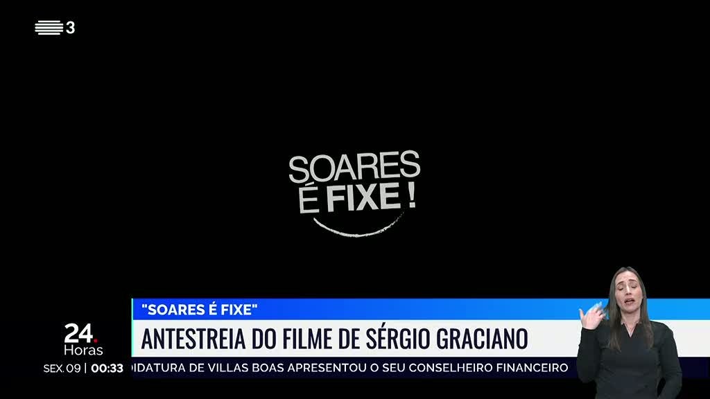 PS recorda data histórica em antestreia de filme "Soares é fixe"