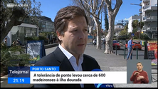 Imagem de Afluência no Porto Santo (vídeo)