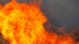 Imagem de Incêndio deflagrou numa encosta no Faial