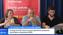 PCP analisa propostas do Plano e Orçamento para 2020 [Vídeo]