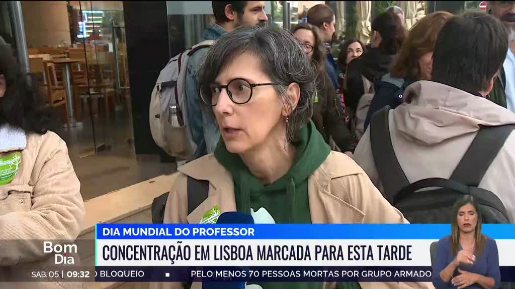 Dia Mundial do Professor. Concentração em Lisboa marcada para este sábado à tarde