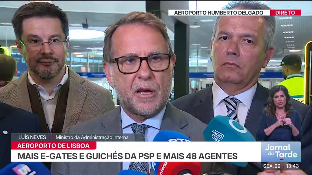 Aeroporto de Lisboa. Inaugurado alargamento da zona de fronteiras