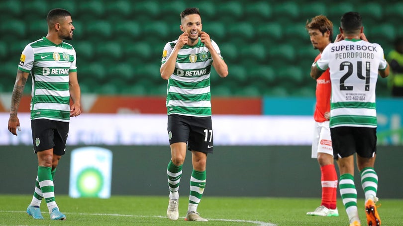 Sporting dá espetáculo na despedida