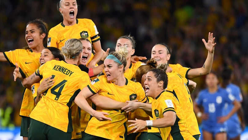 Imagem de Austrália nas meias ao bater França ao 20.º penálti