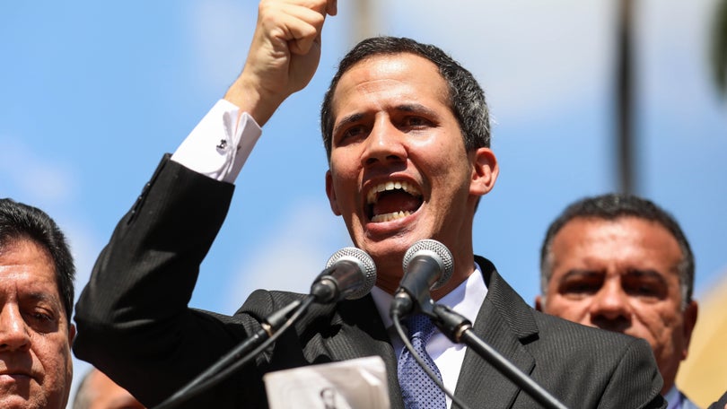 Imagem de Juan Guaidó declara-se Presidente interino da Venezuela