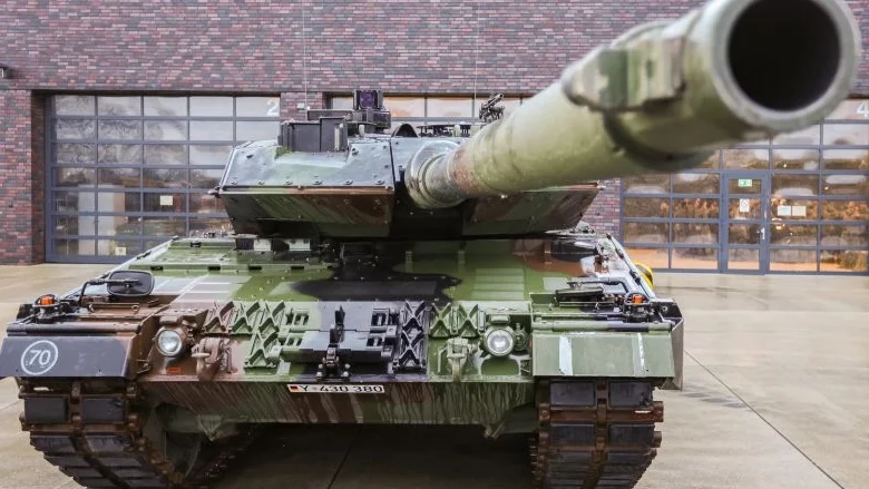 Imagem de Tanques Leopard cedidos por Portugal estão na Alemanha e prontos a seguir para a Ucrânia