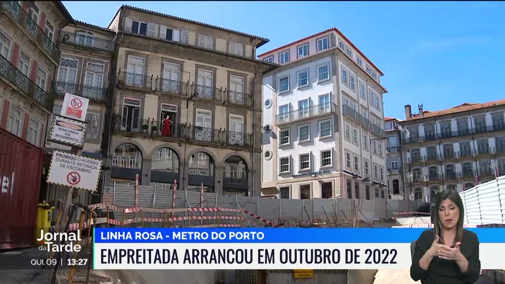 Metro do Porto já concluiu o primeiro túnel da linha Rosa