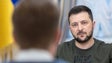 Imagem de Zelensky lança campanha mundial para levantar fundos para ajudar a Ucrânia