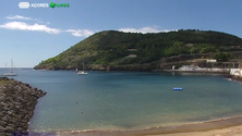 Imagem de Angra do Heroísmo: Prainha interdita a banhos (Vídeo)