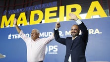 António Costa diz que o PS gosta da Madeira independentemente do resultado que obtém (áudio)