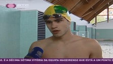 João Castro sagrou-se campeão nacional nos 200 metros livres e vice-campeão nos 100 metros livres