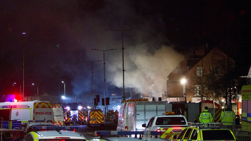 Imagem de Sobe para cinco o número de mortos na explosão em Leicester
