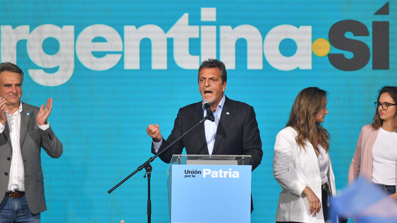 Sergio Massa promete formar governo de unidade nacional na Argentina
