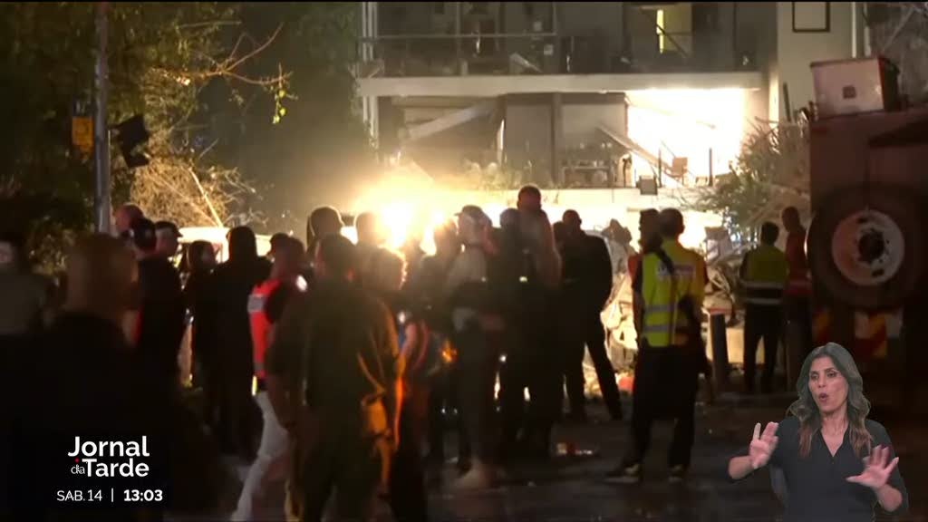 Irão retaliou contra Israel com ataques durante a noite
