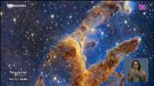Imagem de NASA e Agência Espacial Europeia divulgaram imagens únicas (vídeo)