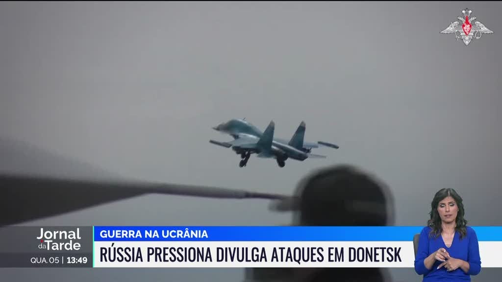 Ucrânia. Rússia divulga ataques em Donetsk