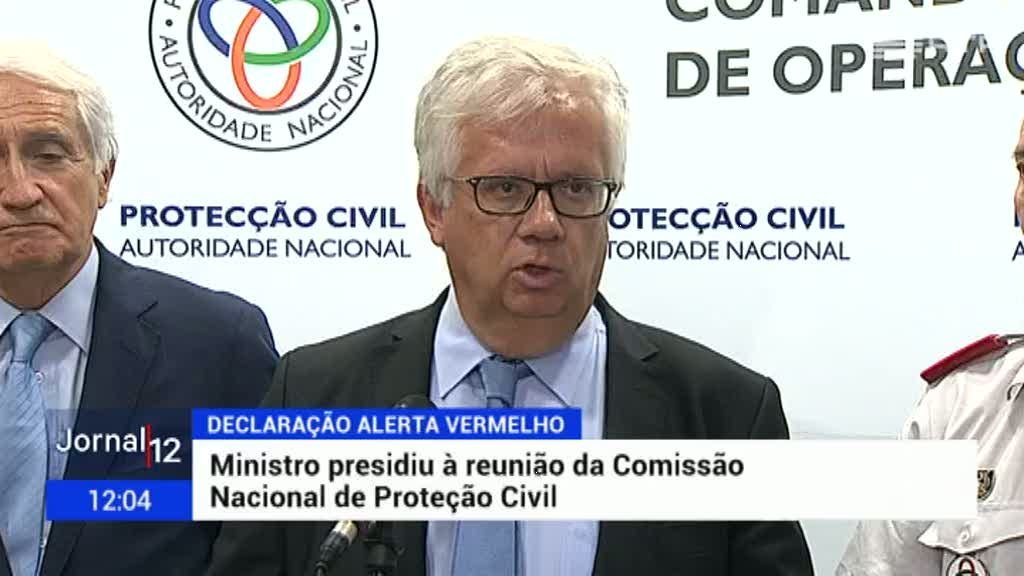 Alerta vermelho. Ministro da Administra��o Interna apela ao respeito das regras decretadas