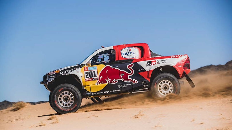 Imagem de Nasser Al-Attiyah lidera Dakar