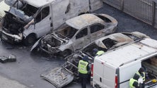Imagem de Explosões registadas em Kiev