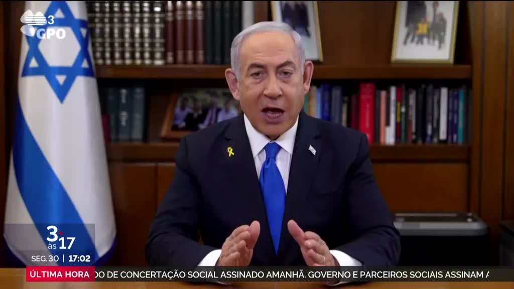 Benjamin Netanyahu promete paz aos iranianos sem líderes religiosos