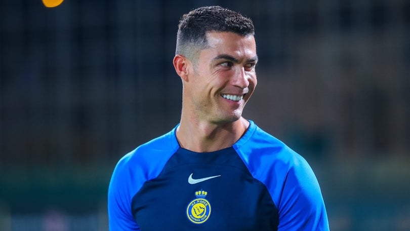 Imagem de Ronaldo ganha prémio de melhor jogador do mês na Arábia Saudita