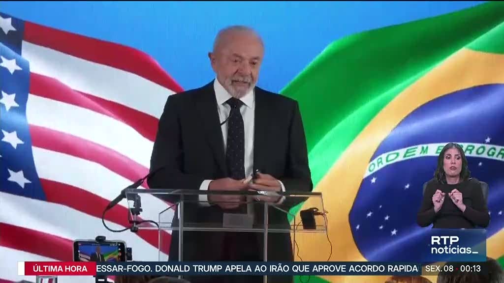 Trump disse a Lula que guerra no Irão já acabou