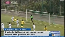 A seleção da Madeira estreou-se com um empate no Torneio Lopes da Silva (Vídeo)