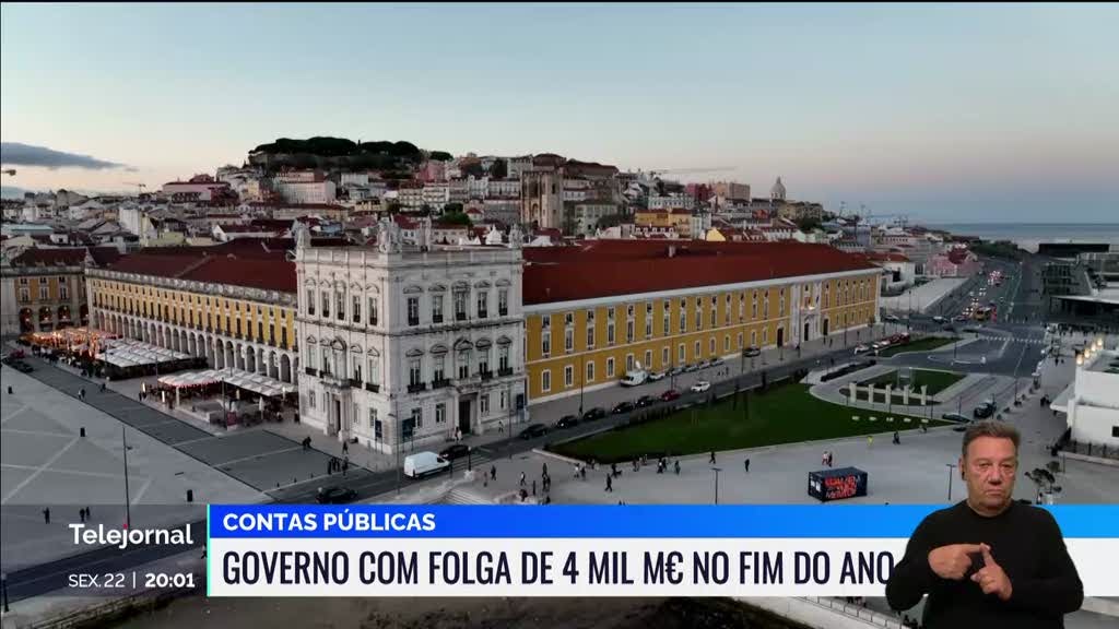 Contas públicas. Portugal atingiu saldo positivo nos primeiros nove meses