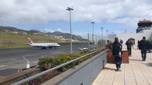 Imagem de Avião da British Airways aterrou na Madeira