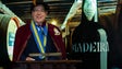 Imagem de Príncipe Alberto II do Mónaco entronizado confrade do vinho Madeira