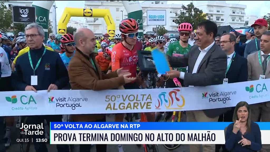 Volta ao Algarve em bicicleta tem a primeira etapa de montanha