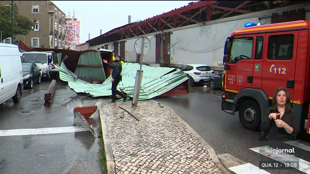 Tempestade Cláudia provoca centenas de ocorrências