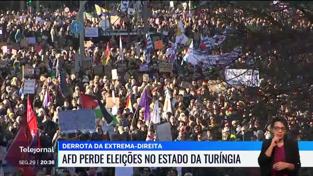 Derrota da extrema-direita. AFD perde eleições no estado da Turíngia