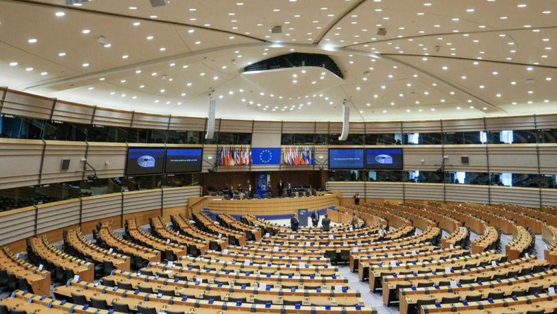 Imagem de Página da internet do Parlamento Europeu alvo de ciberataque
