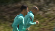 Cristiano Ronaldo está em dúvida frente à Suíça (vídeo)