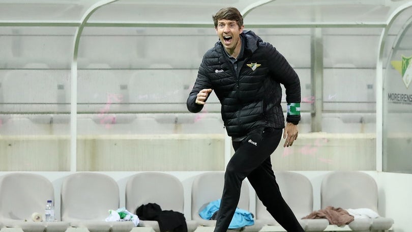 Imagem de Vasco Seabra rejeita Moreirense ansioso devido à longa série sem vencer em casa