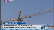 Imagem de A Associação da Indústria e da Construção diz ser urgente um programa de obras públicas (Vídeo)