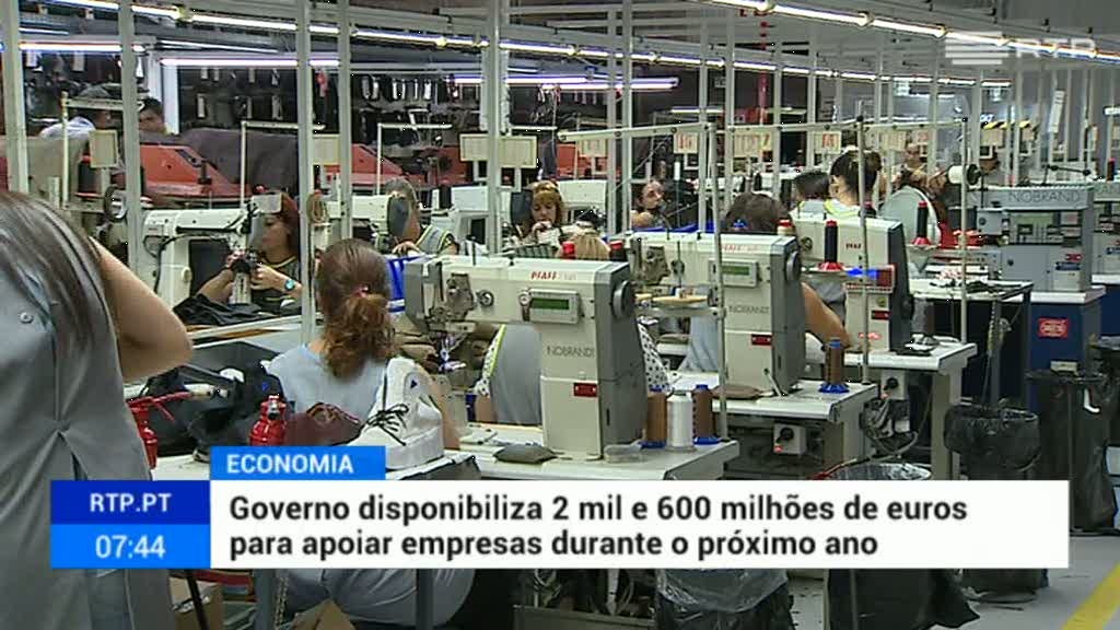 Governo Vai Disponibilizar Mais De Dois Mil Milhões De Euros Para Apoiar Empresas 