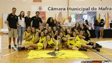 Imagem de Basquetebol sub16: Madeirense Inês Vieira é campeã nacional pela Quinta dos Lombos